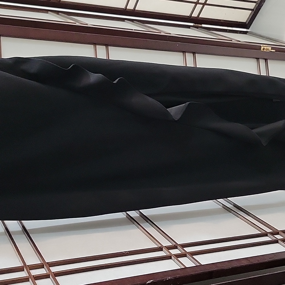 Formal Black Strapless Gown, Size Medium - Picture 4 of 4